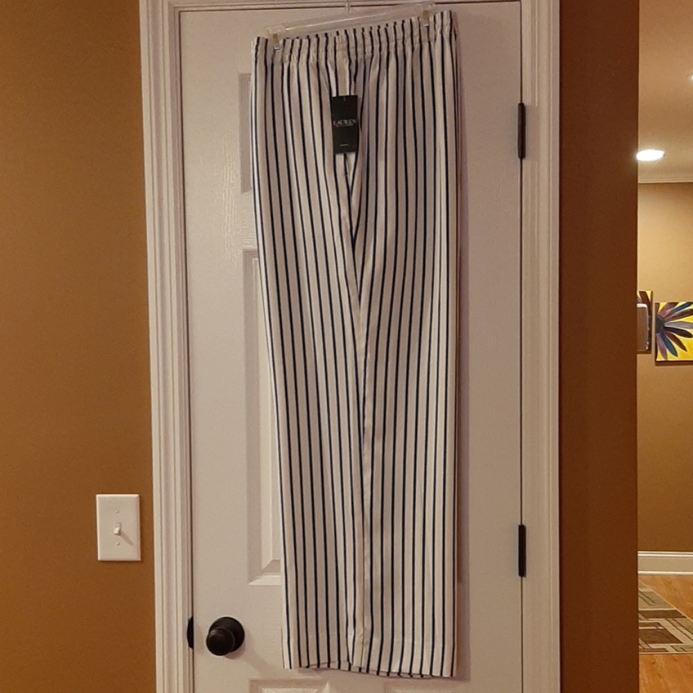 Lauren Ralph Lauren striped wide leg pants
